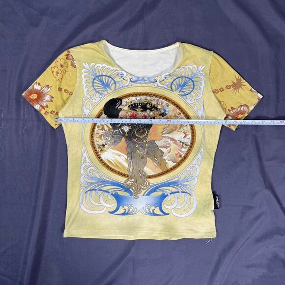 Miss Sixty Alphonse Mucha Graphic Top - Picture 5 of 6